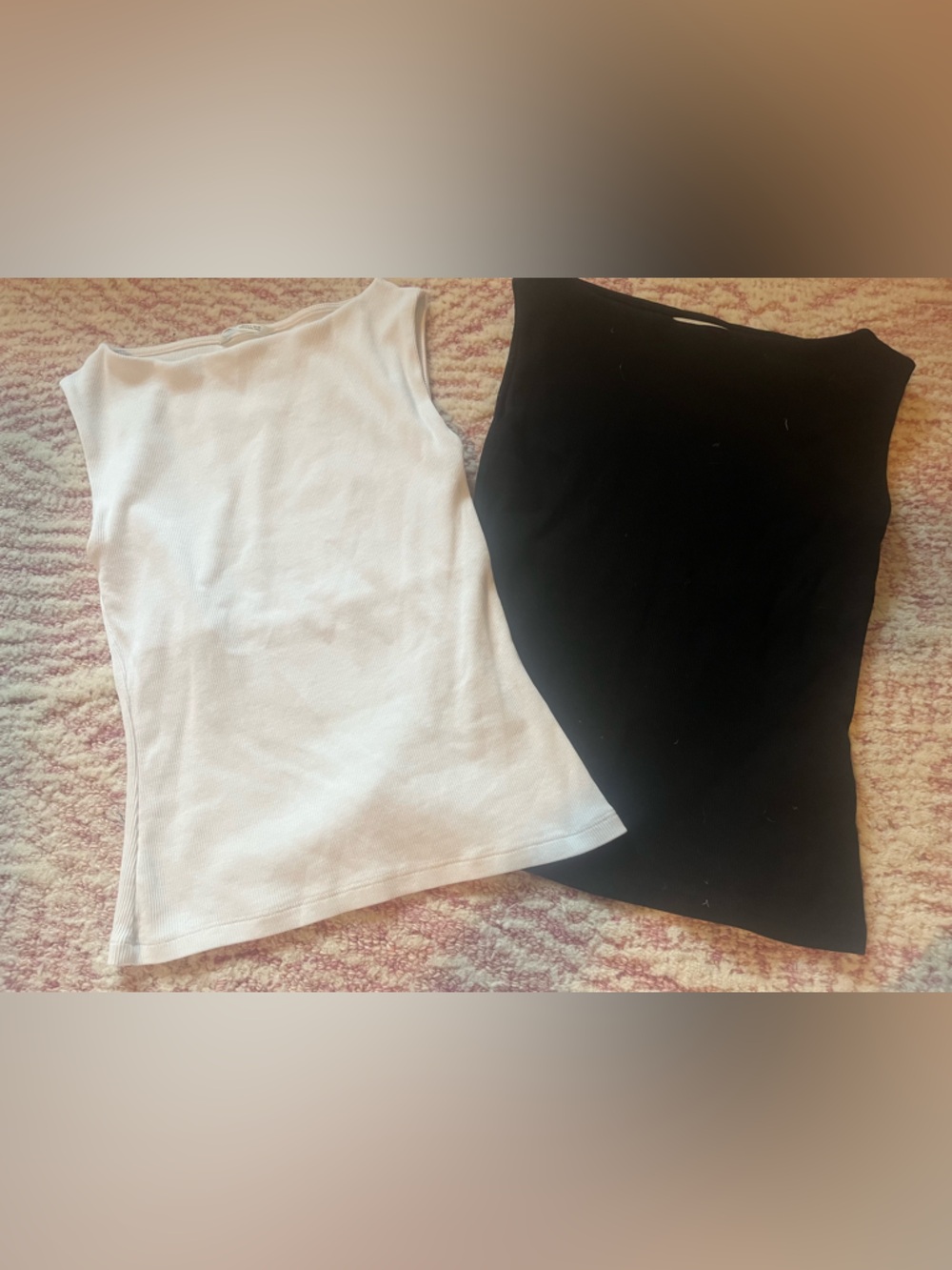 Zara Black & White Tops